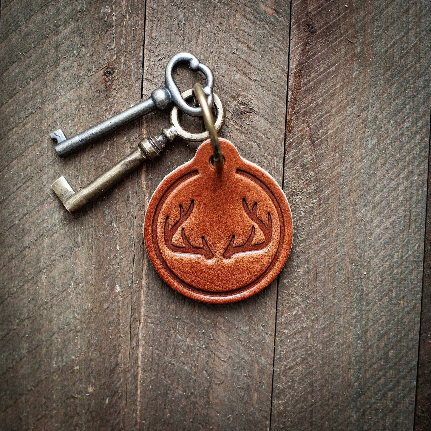 Leather Keychain