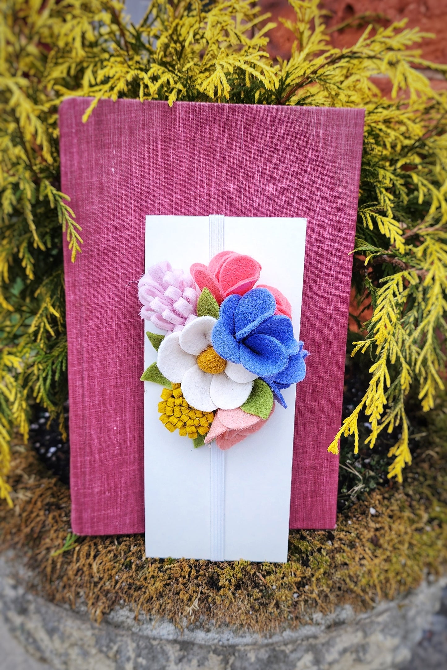 Felt Flower Bookmark | Wildflower
