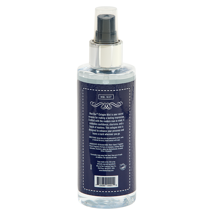 Man Bar Cologne Mist | Silver Sage & Bergamot