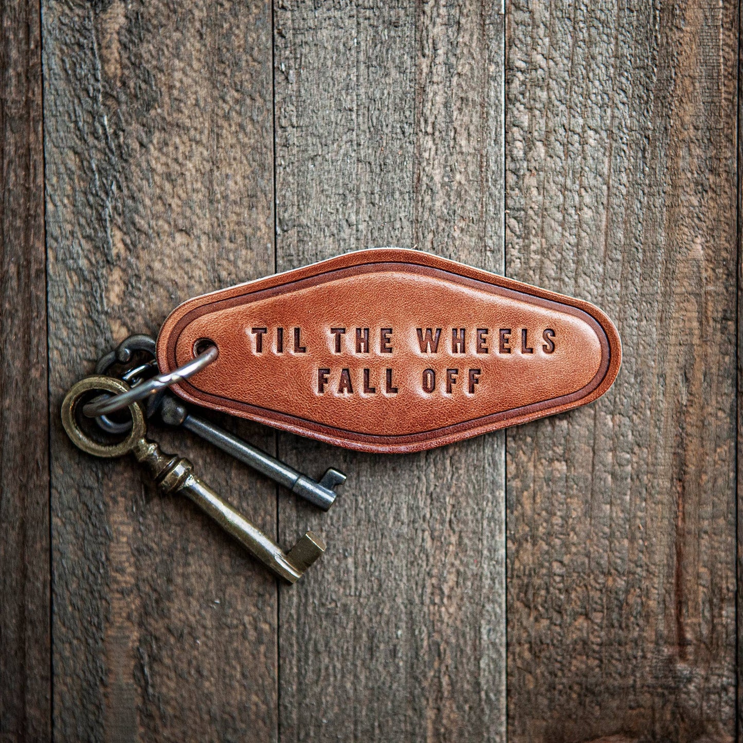 Leather Keychain