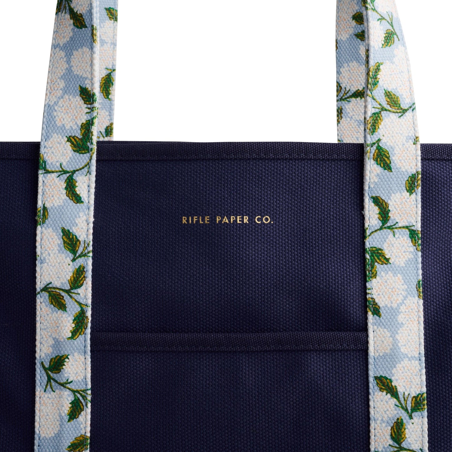 Hydrangea Canvas Tote