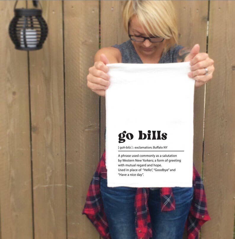 Go Bills Tea Towel