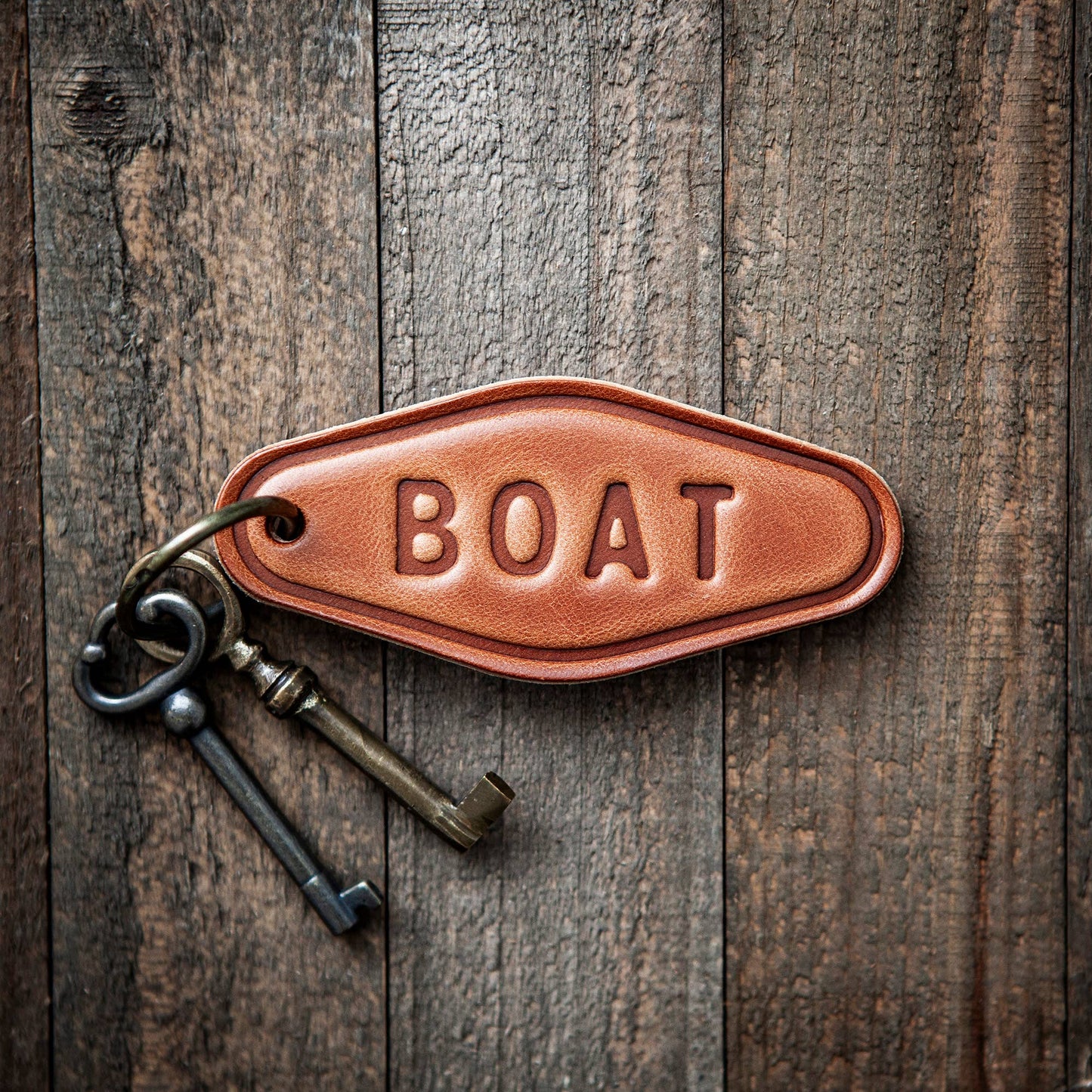 Leather Keychain