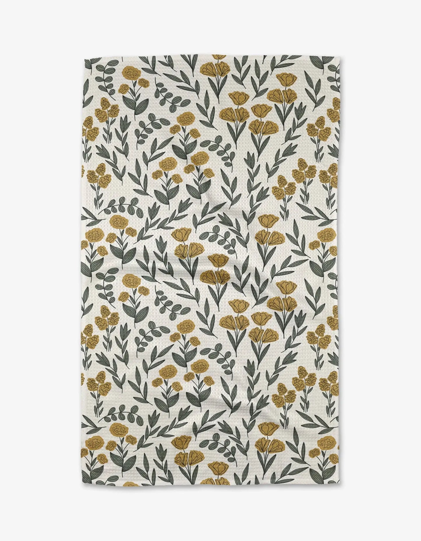 Charlotte Yellow Dishtowel
