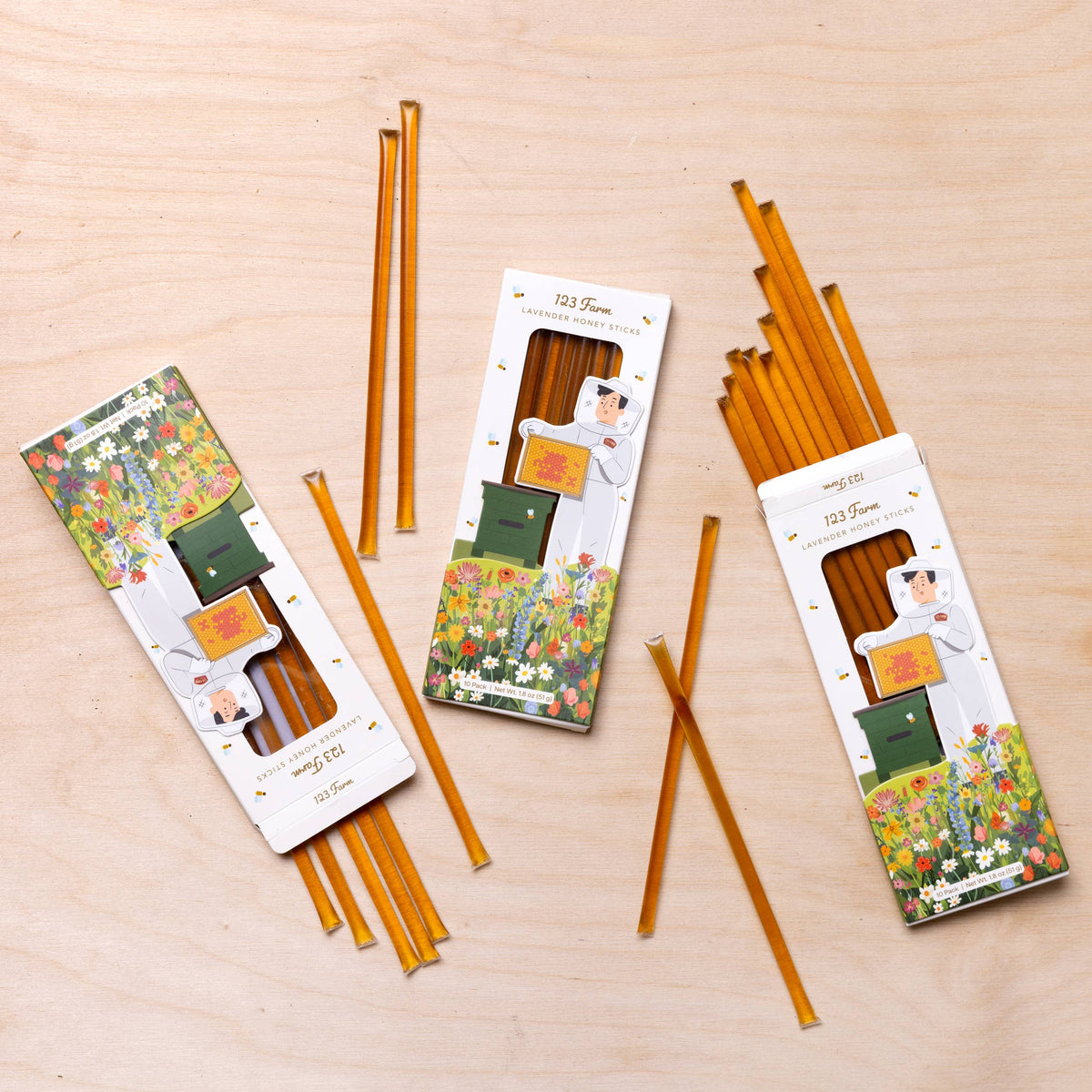 Lavender Honey Sticks