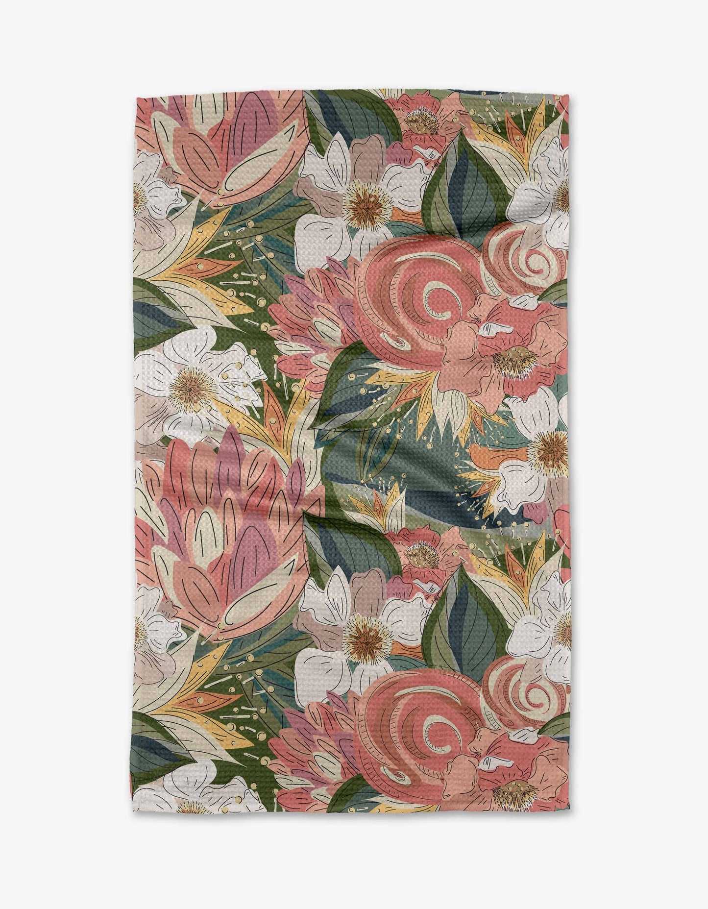 Flower Explosion Dishtowel
