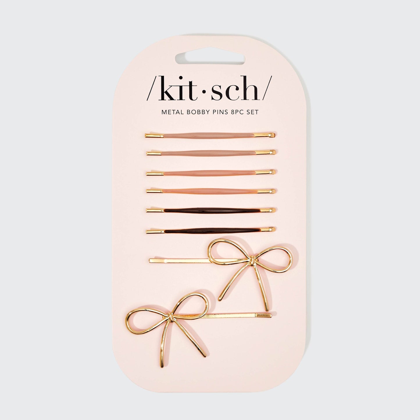 Cloud & Bow Bobby Pins 8pc Set
