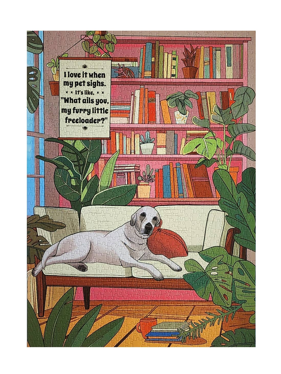 Furry Little Freeloader Jigsaw Puzzle
