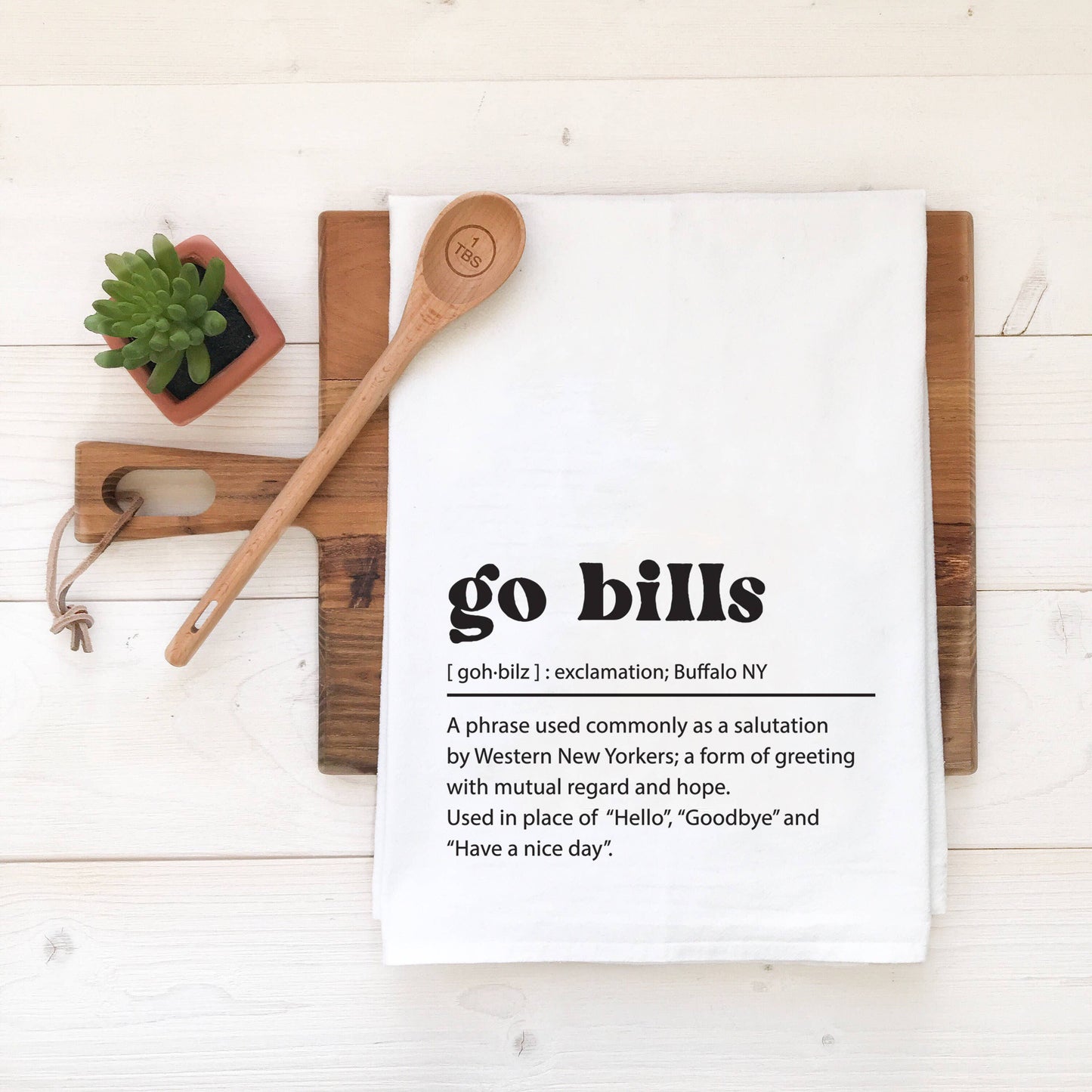 Go Bills Tea Towel