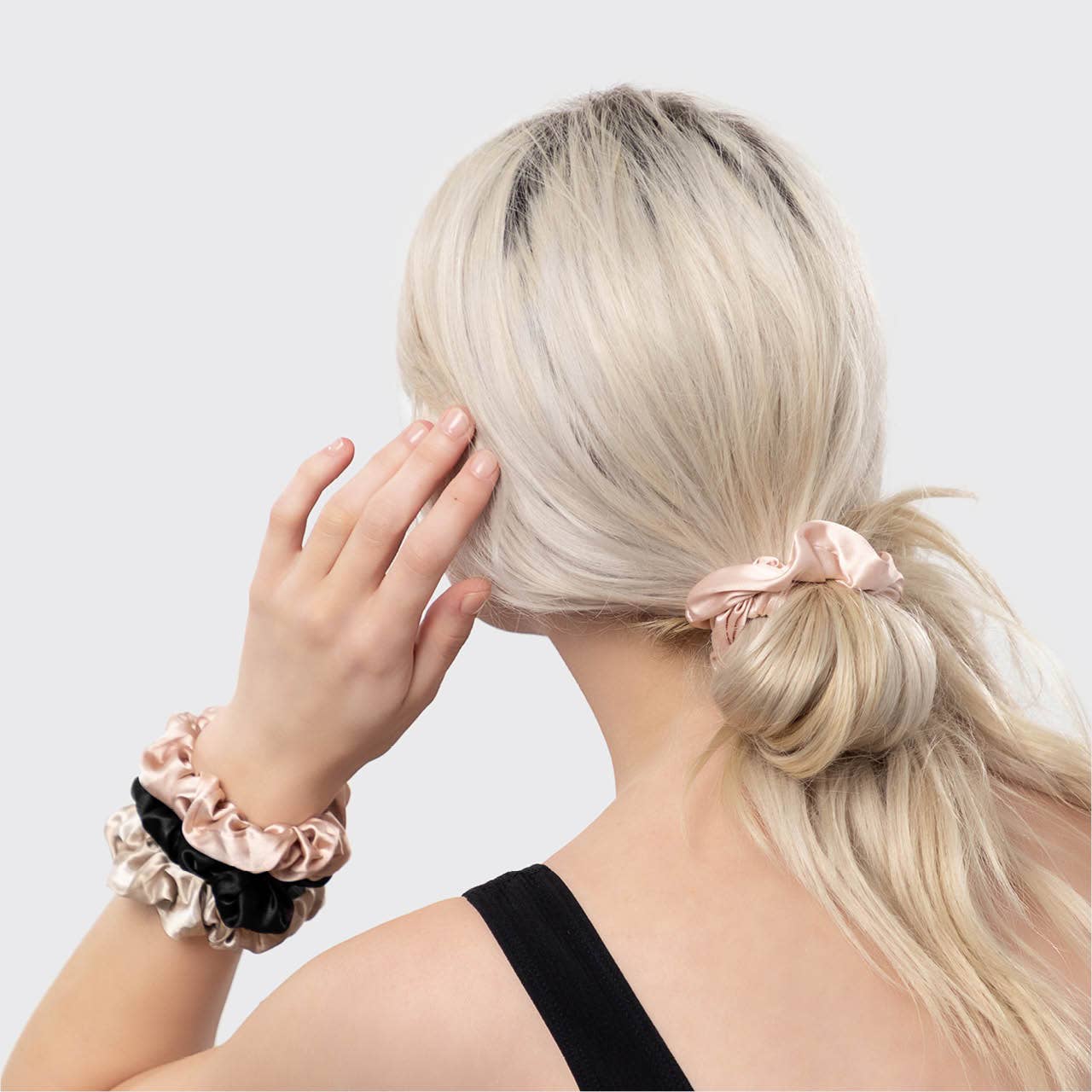 Satin Sleep Scrunchies 5pc | Assorted