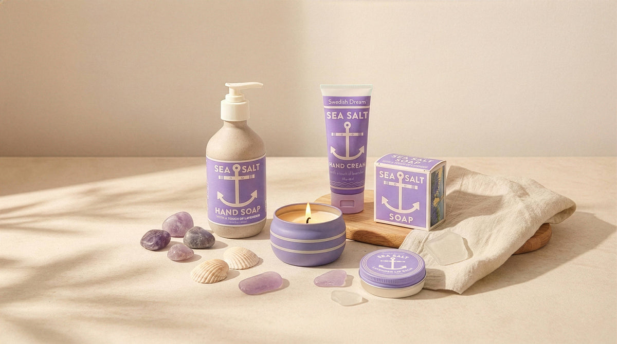 Sea Salt Lavender Bar Soap | Triple Milled Natural Lavender