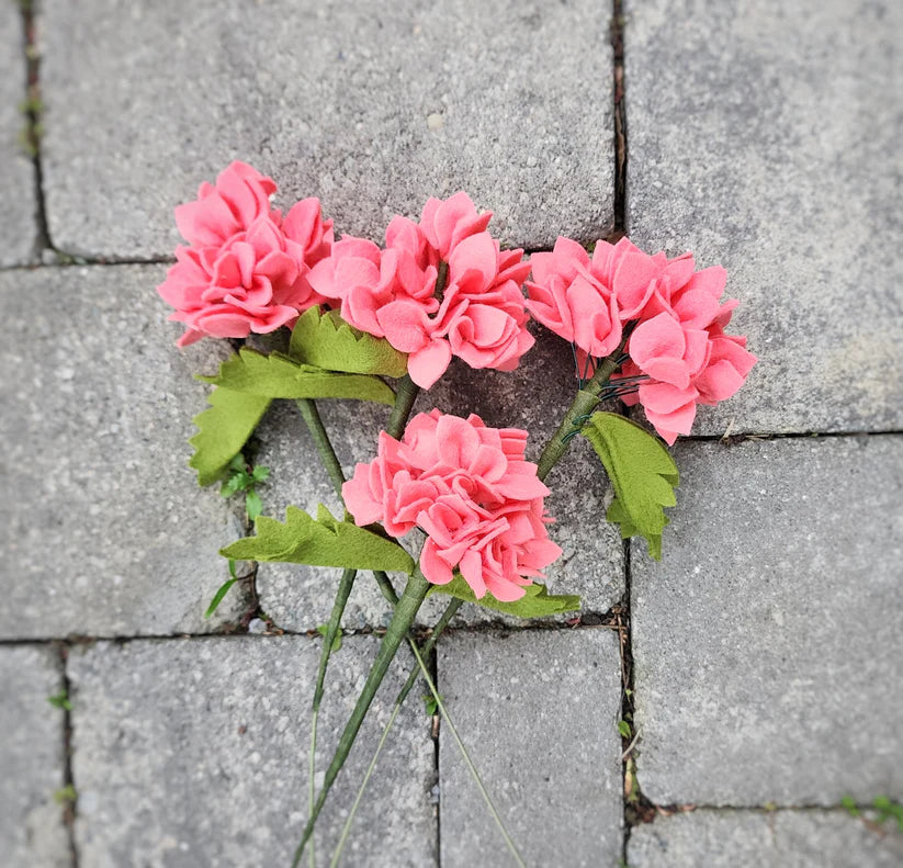 Madymae Felt Hydrangea DIY Kit