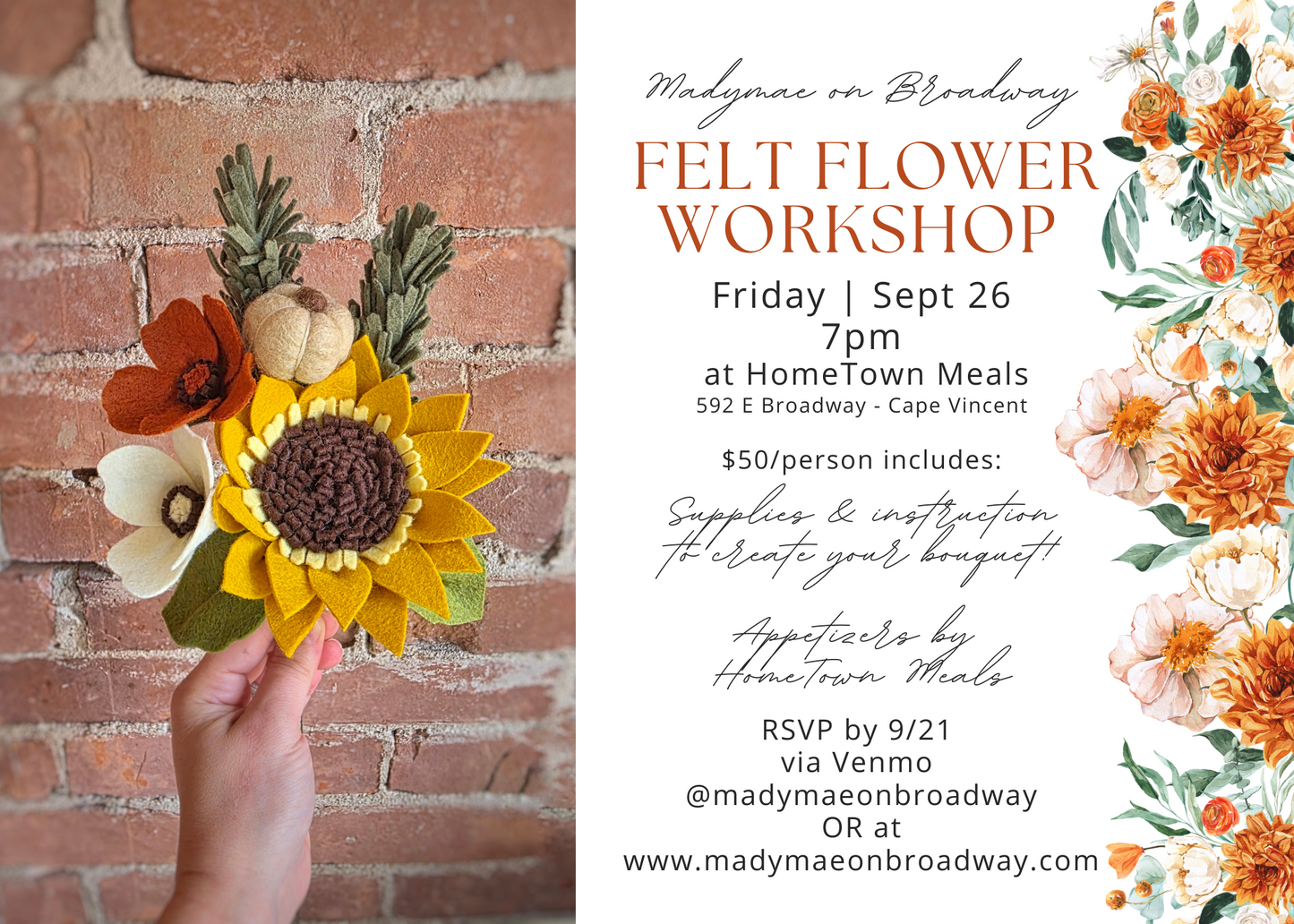 Fall Flower Workshop