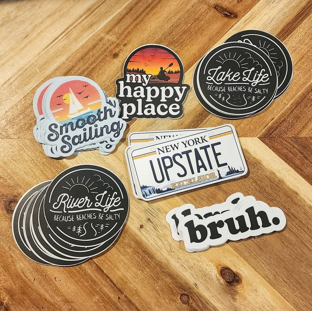 Waterproof stickers