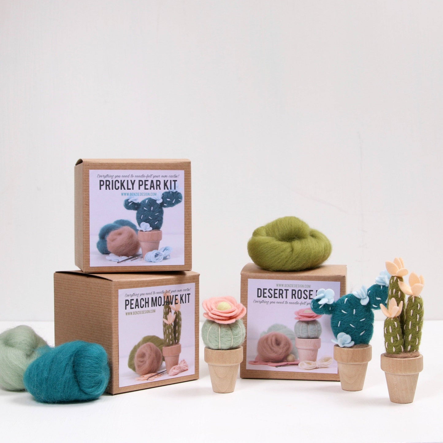 Needle Felting Kit | Cactus