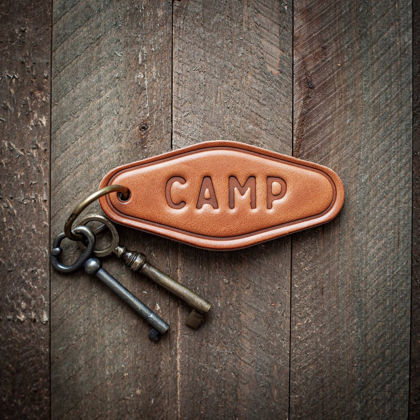Leather Keychain