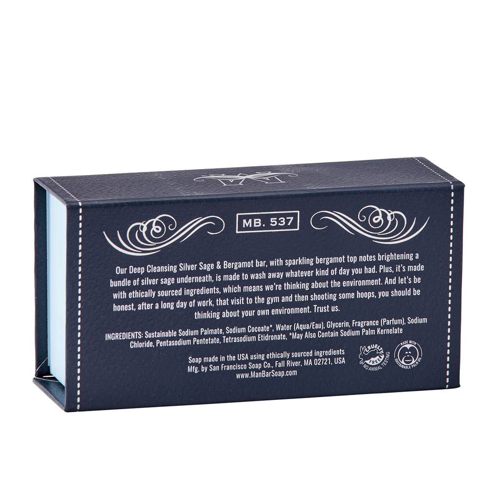 Man Bar | Silver Sage & Bergamot