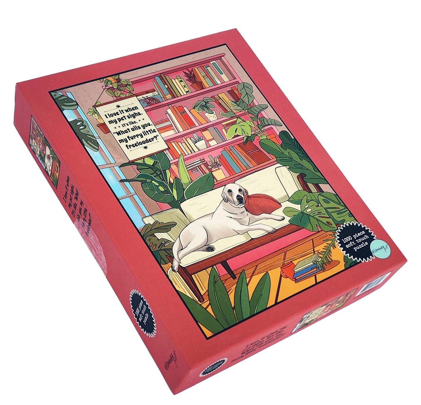Furry Little Freeloader Jigsaw Puzzle