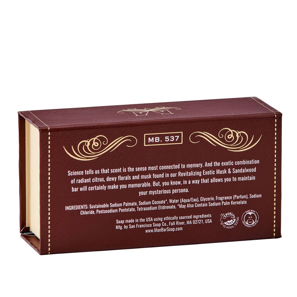 Man Bar | Exotic Musk & Sandalwood