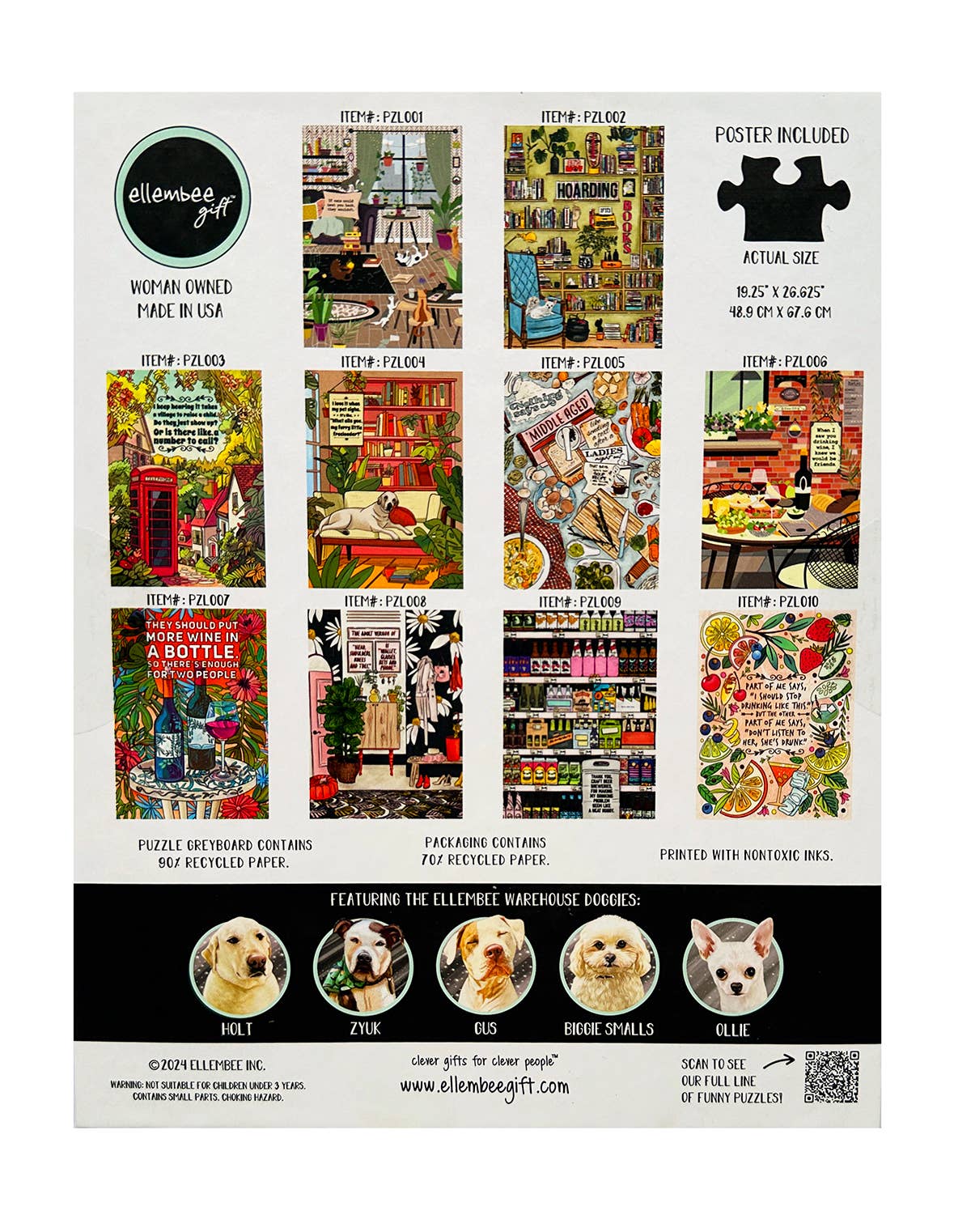 Furry Little Freeloader Jigsaw Puzzle