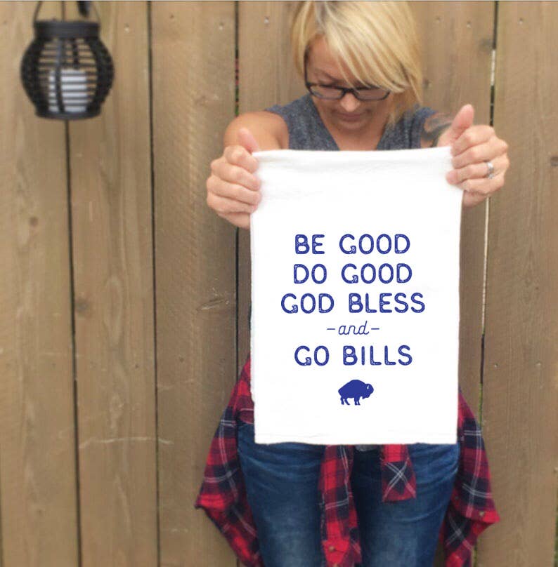 Be Good Go Bills Tea Towel