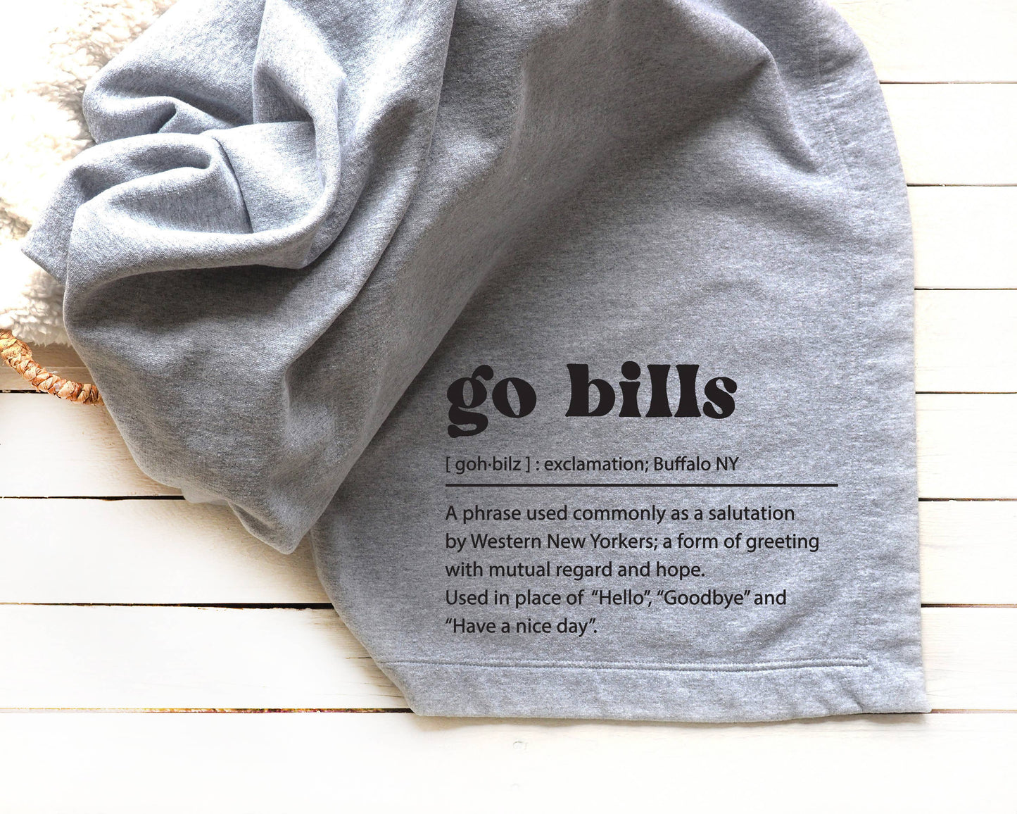 Buffalo Bills Throw Blanket
