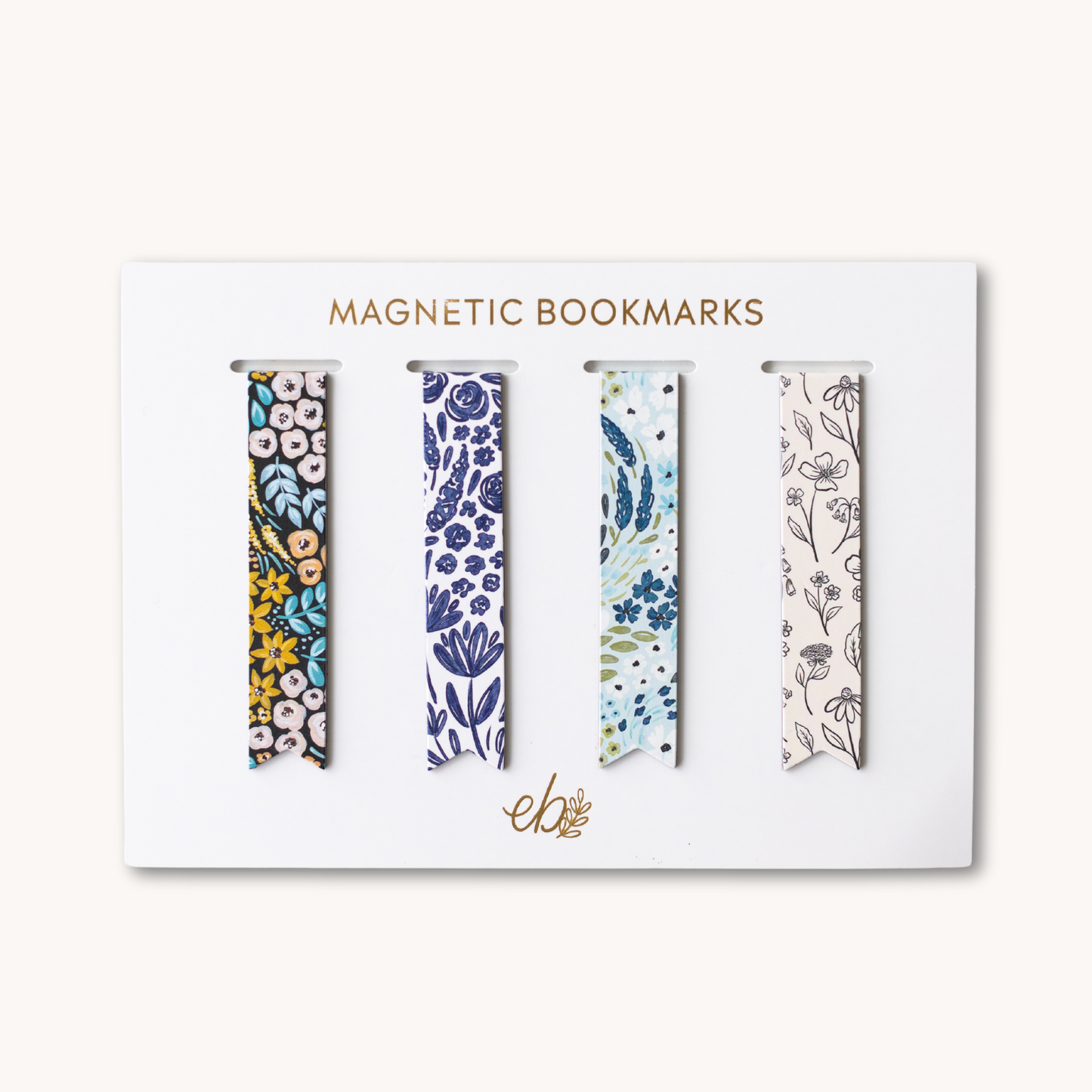 Magnetic Bookmarks | Winter Tones