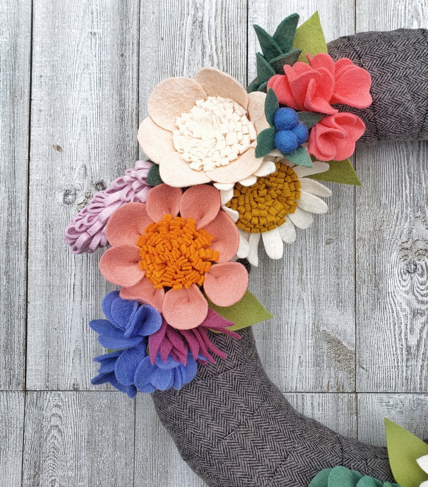 Wildflower Herringbone