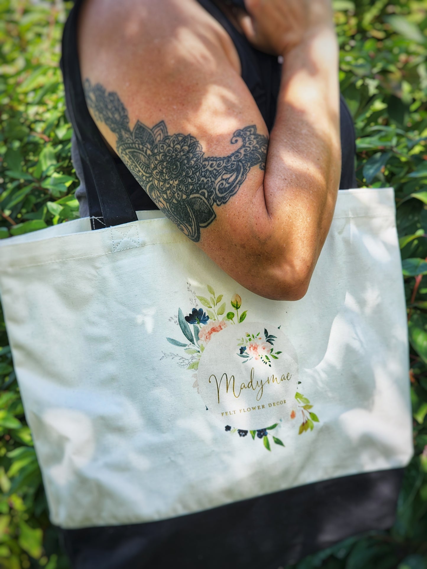Madymae canvas tote