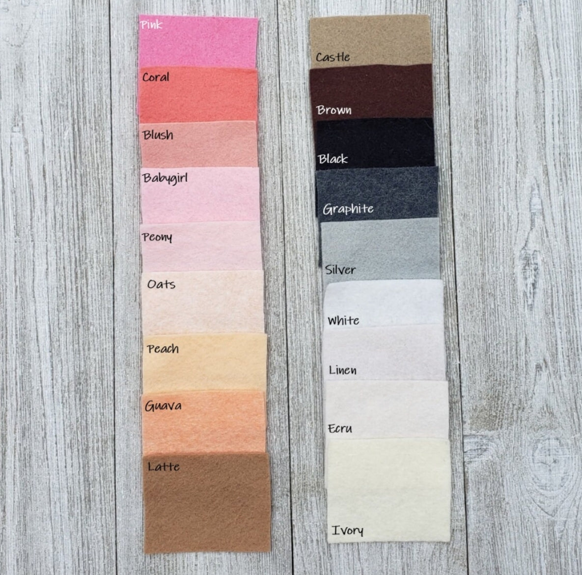 Centerpiece Felt Wreath