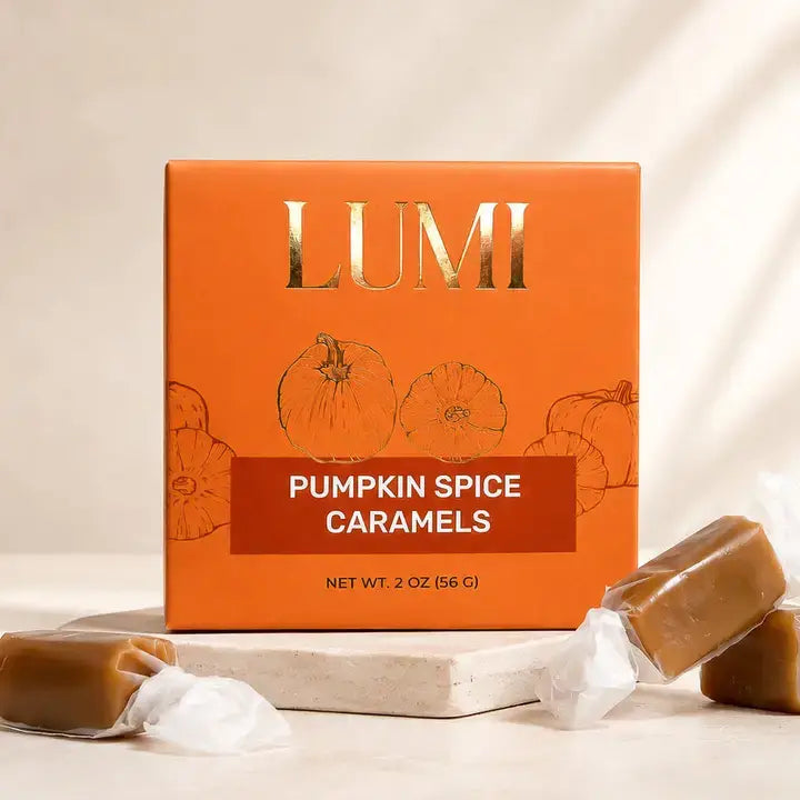 Pumpkin Spice Caramels