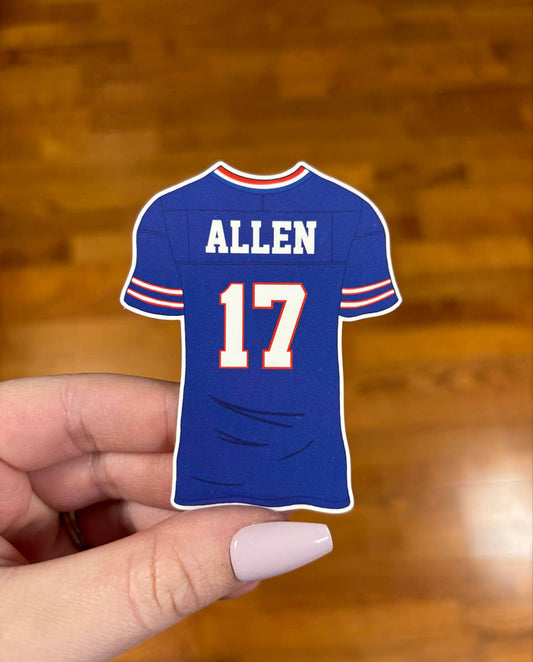 Buffalo Jersey Sticker
