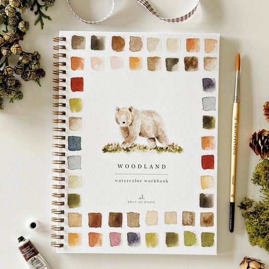 Watercolor Book | Woodland