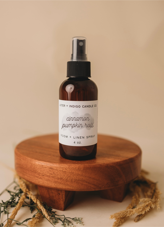 Cinnamon Pumpkin Roll | Fall Room + Linen Spray
