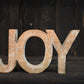 Whitewashed Joy Sign