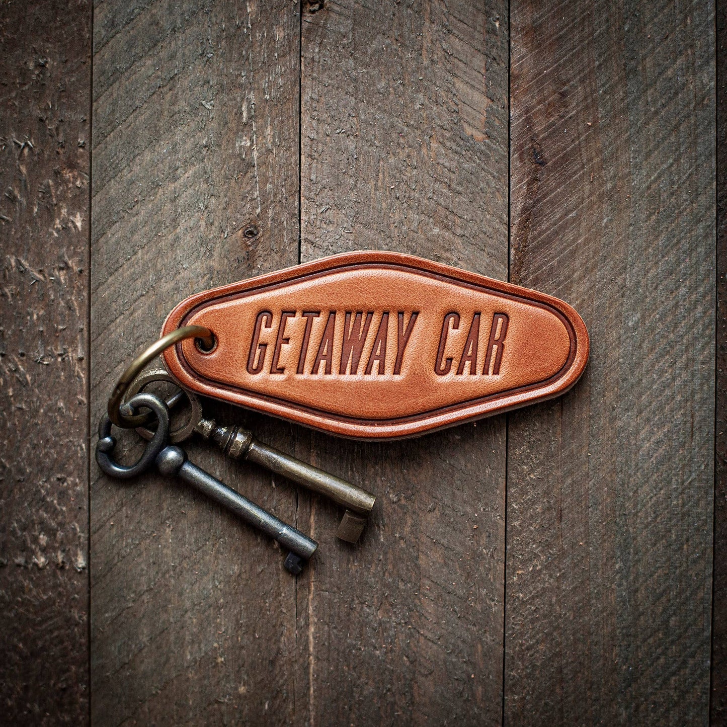 Leather Keychain