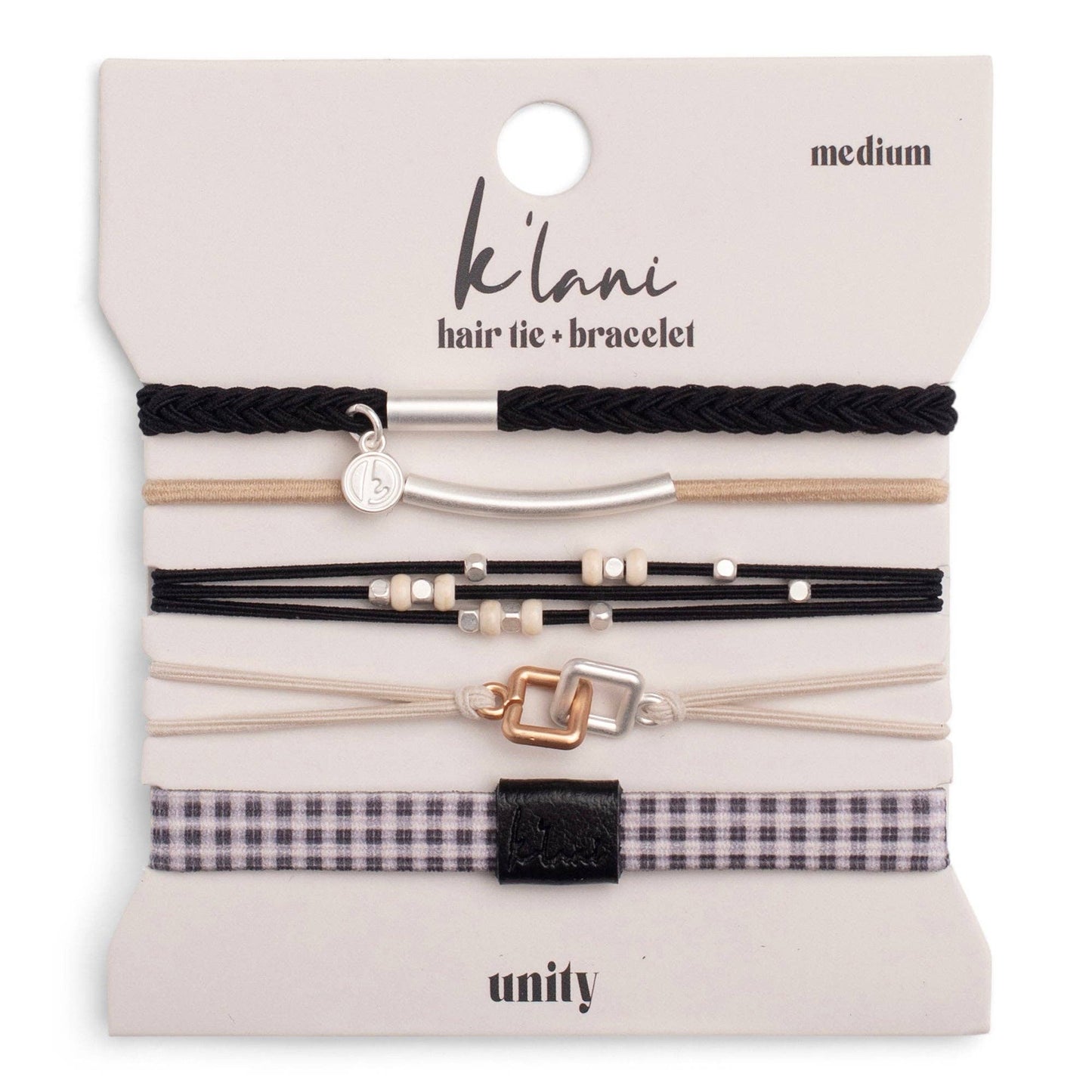 K'Lani Hair Tie Bracelet Set