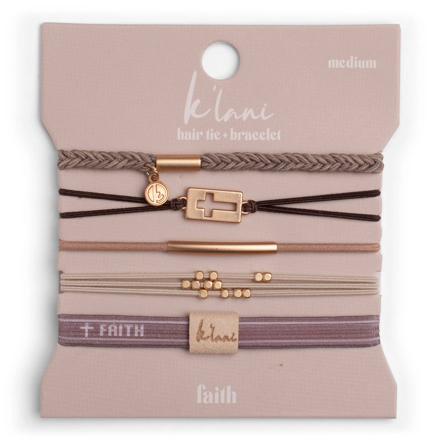 K'Lani Hair Tie Bracelet Set
