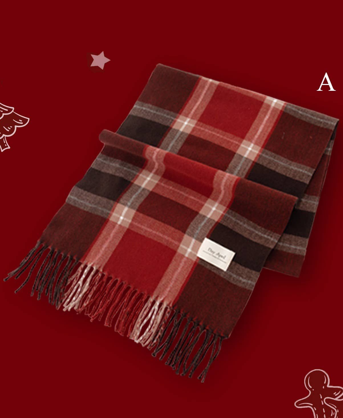 Christmas Plaid Daily Scarf
