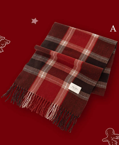 Christmas Plaid Daily Scarf