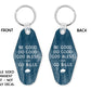 Buffalo Bills Retro Motel Keychain
