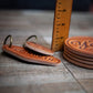 New York State Leather Coaster