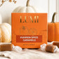 Pumpkin Spice Caramels