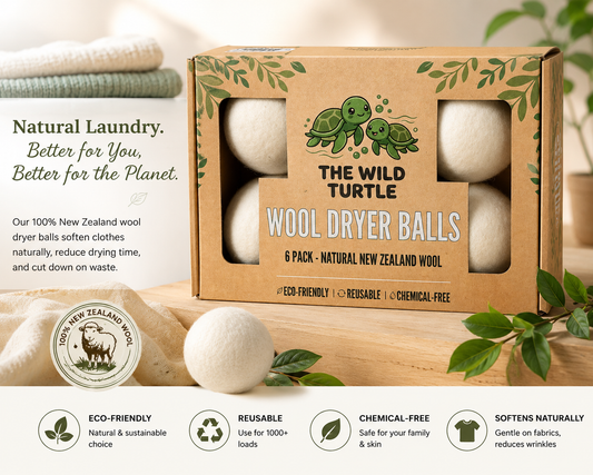 Wool Dryer Balls | Natural Fabric Softener