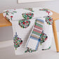 Festive Baubles Reversible Quilted Throw Blanket