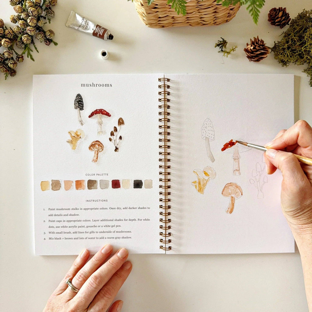 Watercolor Book | Woodland