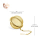 Gold Plated Tea Infuser