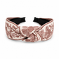 French Floral Embroidered Headband