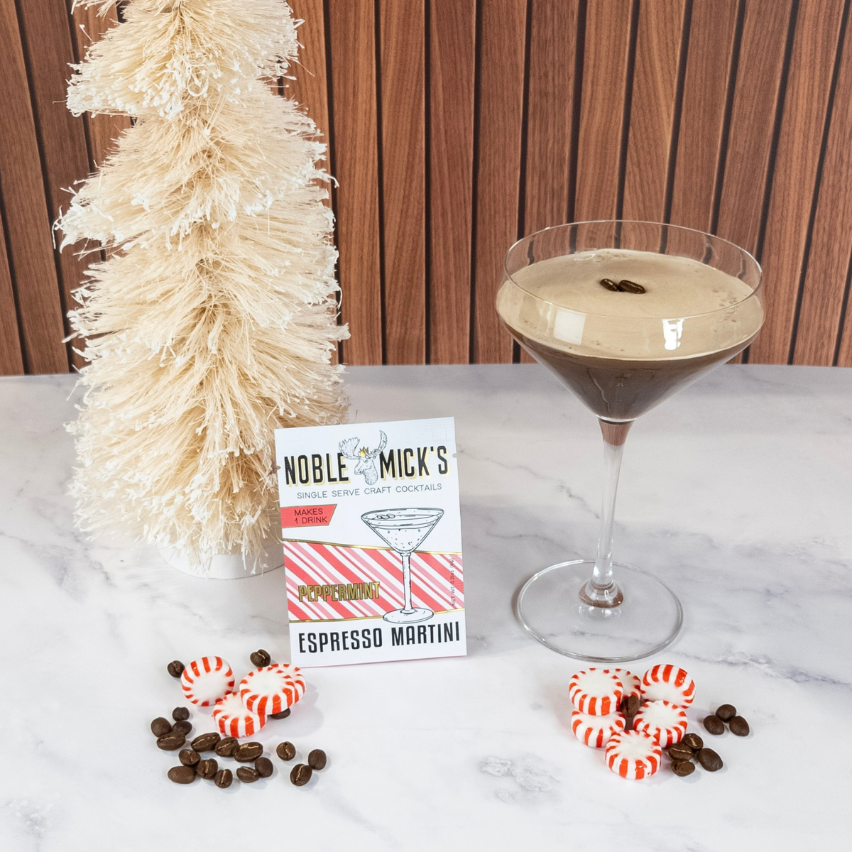 Peppermint Espresso Martini Single Serve Craft Cocktail