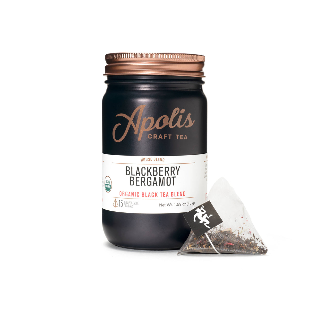 Organic Blackberry Bergamot | Tea Bags
